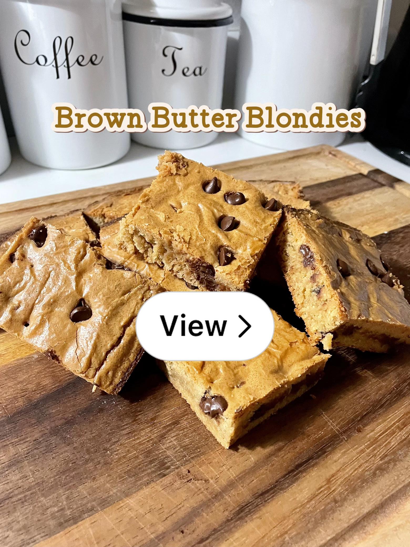 Get Your Fix Fast: Brown Butter Blondies in Under 35 Minutes